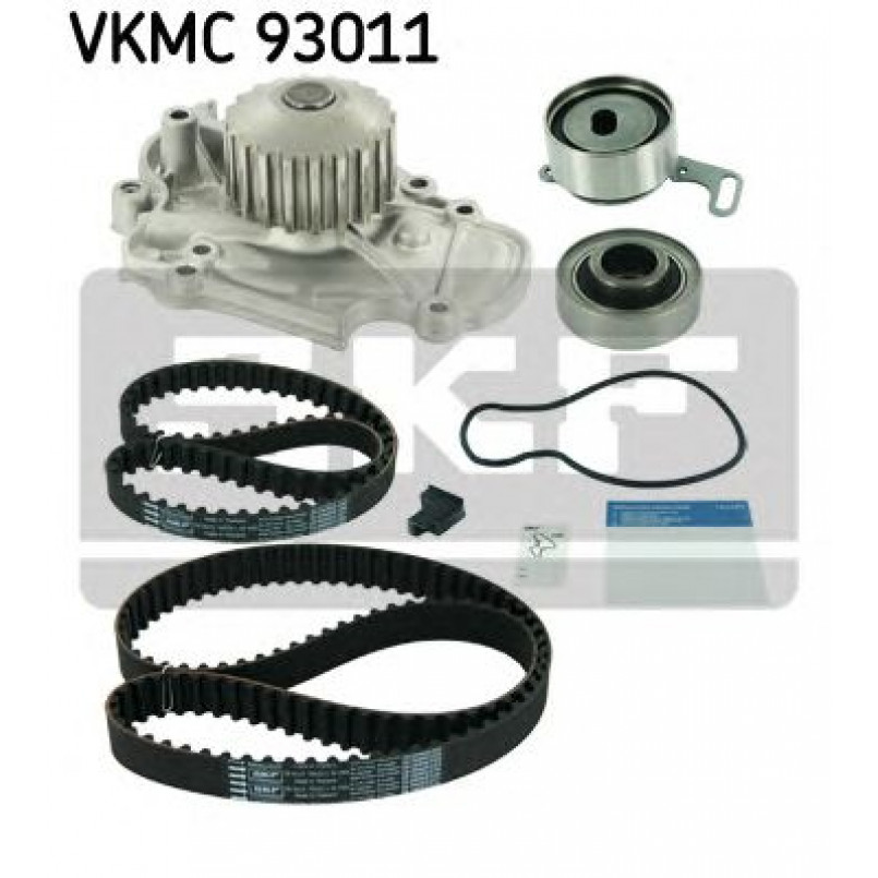 VKMC 93011 SKF - Насос охолоджуючої рідини + комплект зубчатого ремня